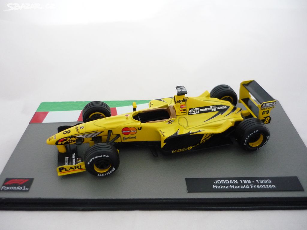 Jordan 199 1999 Frentzen Formule F1 Altaya 1/43