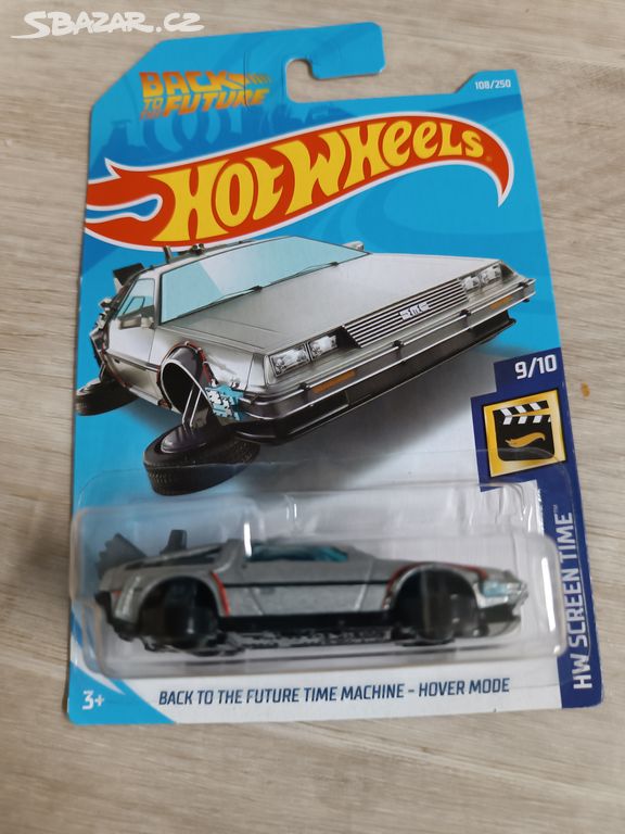 Hot wheels back to the future hover mode Delorean