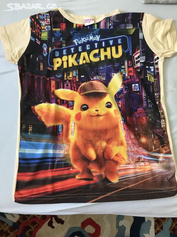 Chlapecké tričko Pikachu Marvel vel. 128