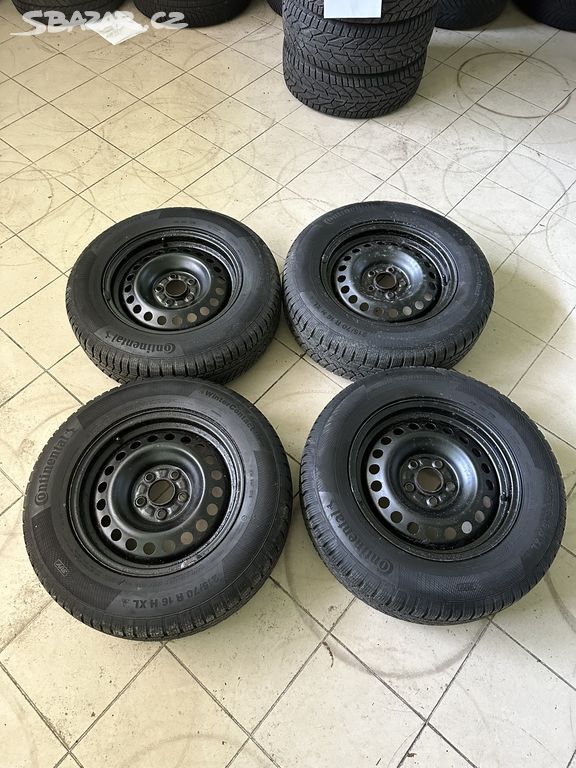 KOLA DISKY 5X112 VW TIGUAN 215/70 R16 H XL ZIMNÍ