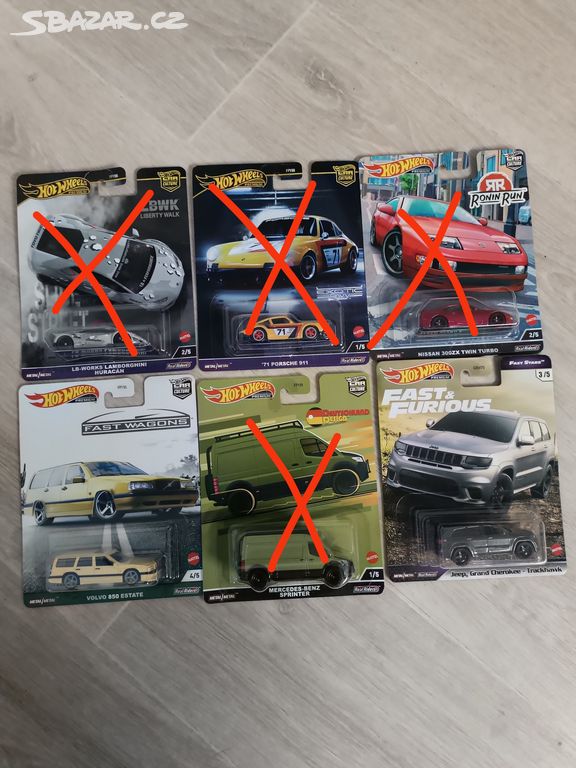 Hot wheels premium porsche, lamborghini, Volvo,