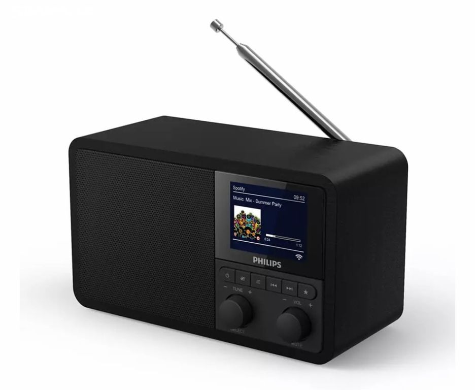 Philips TAPR802 radio/budík nový nerozbalený