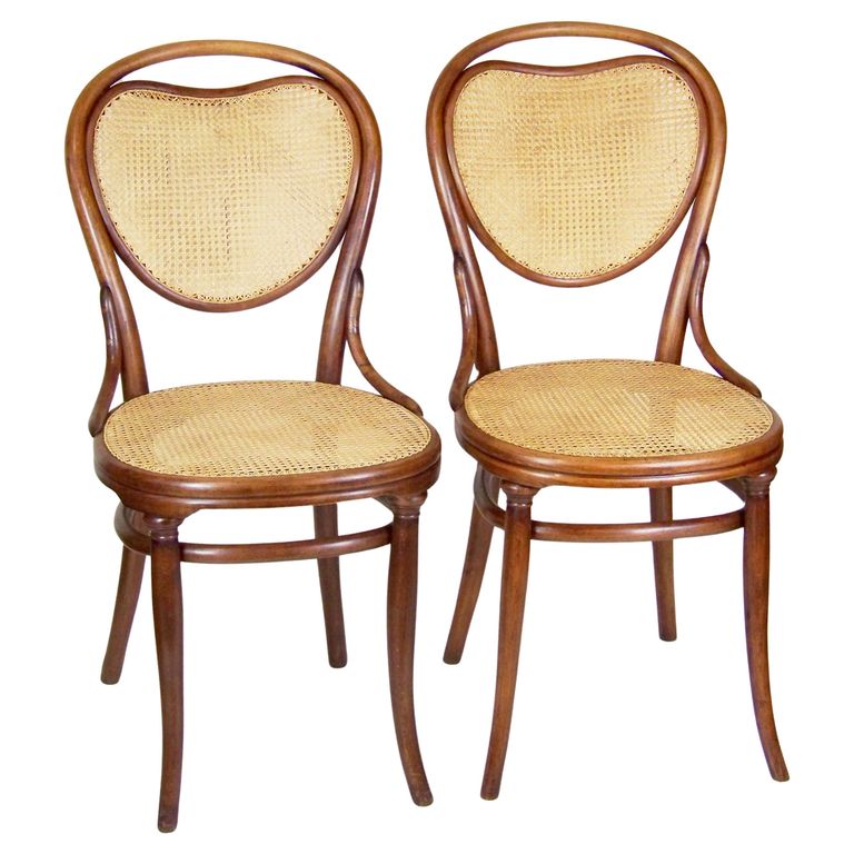 2x židle Thonet Nr.3, 1870ca