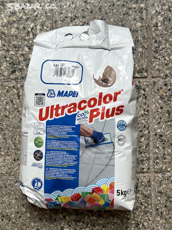 Spárovací hmota Mapei Ultracolor Plus 5 kg CG2WA