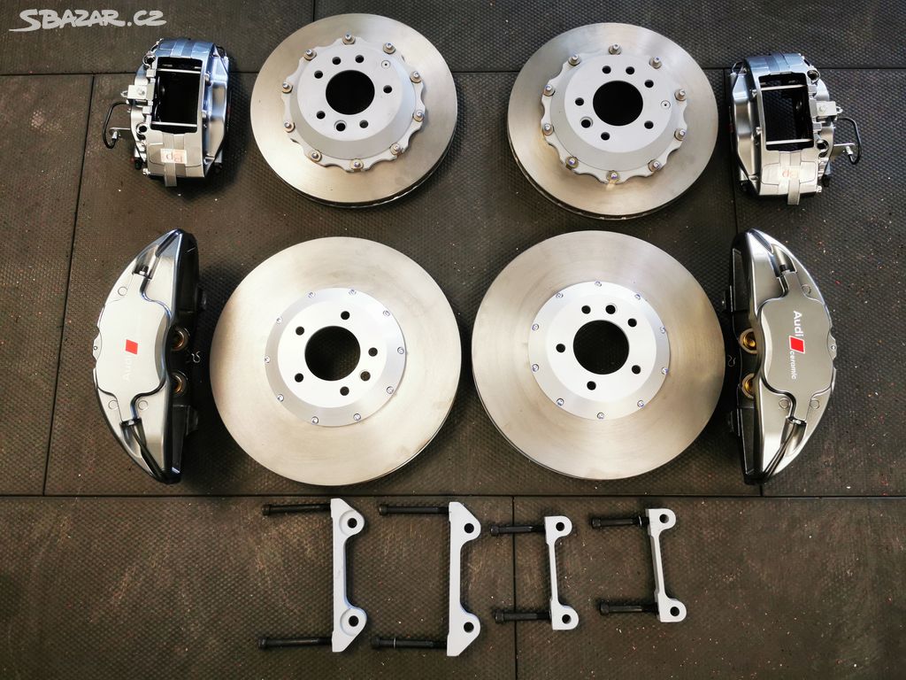 BRZDIČE ALCON BREMBO AUDI Q7 V12+KOTOUČE NA MÍRU