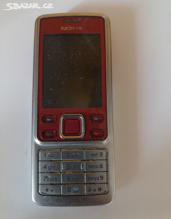 Nokia 6300 červená