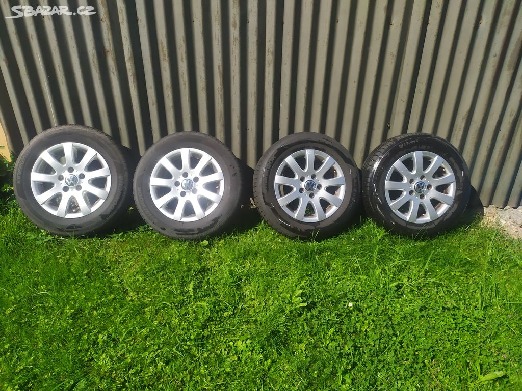 Originál ALU disky VW GOLF 5 - sada 4 + 1