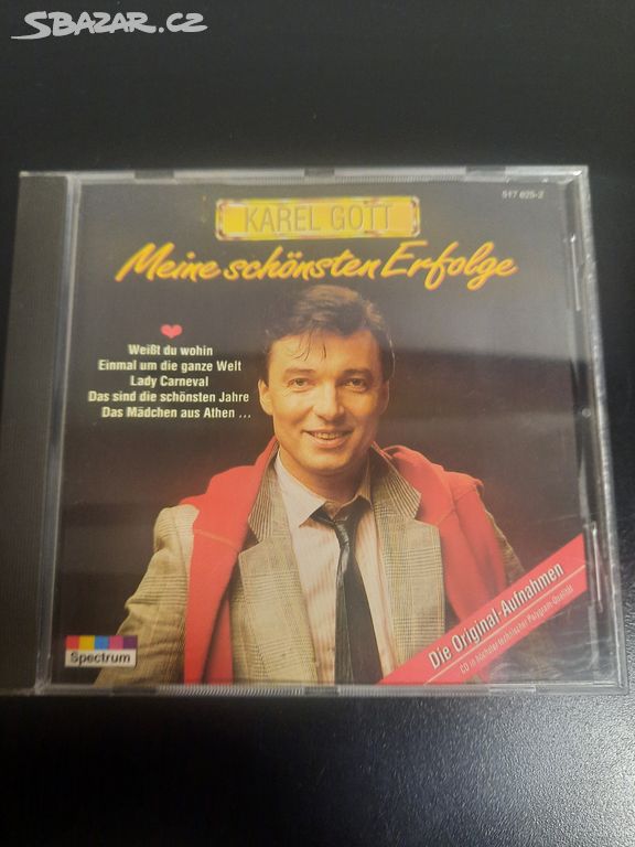 CD Karel Gott Německá produkce