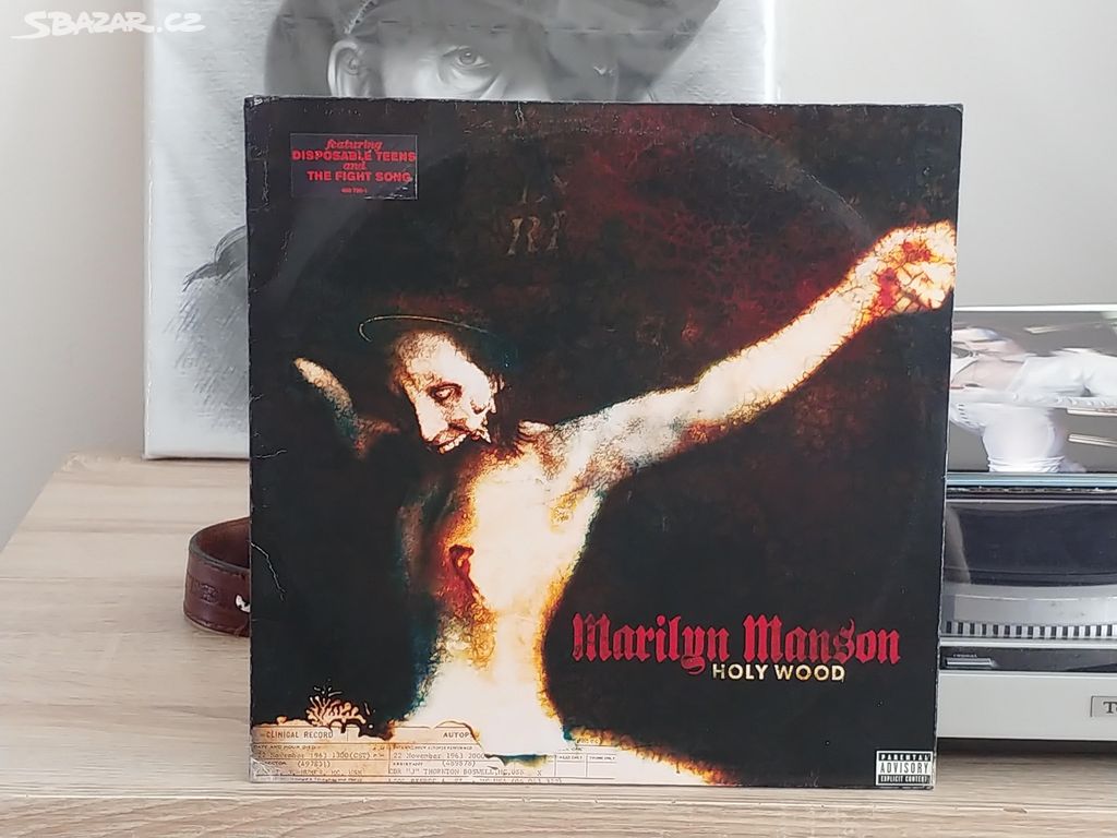 2 LP Marilyn Manson - Holy Wood (In The Shadow....