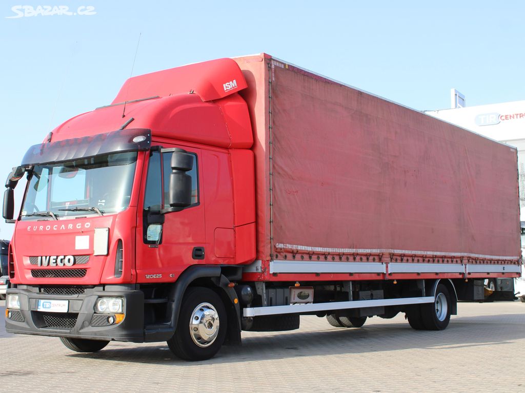 IVECO EUROCARGO 120E25, BOČNICE, LOŽNÁ PLOCHA 9,6M