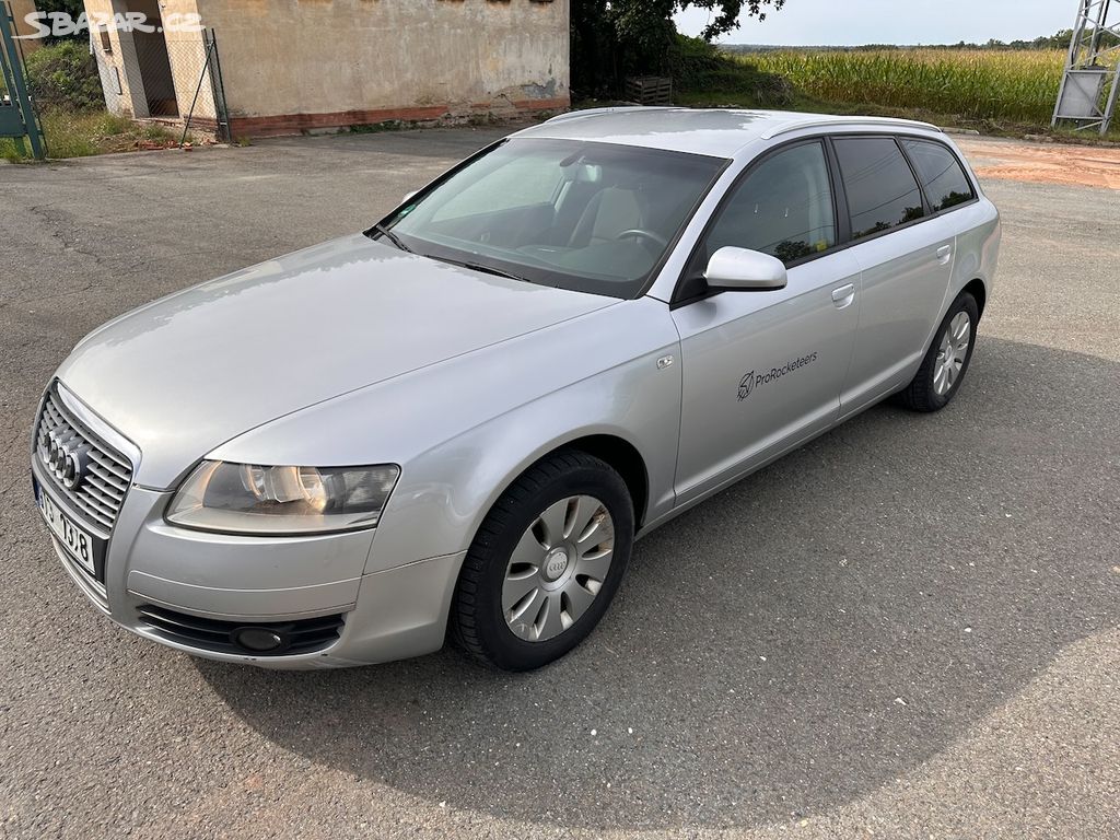 Audi A6 kombi 2,4 LPG, 2006, nová STK, tažné, zimn