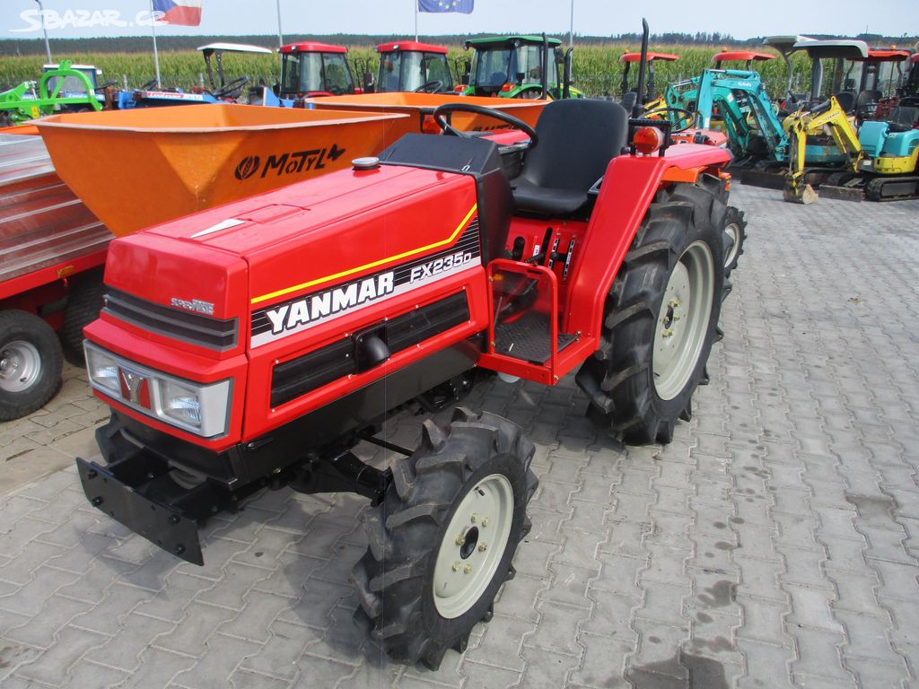 Malotraktor Yanmar FX 235D plně repasovaný