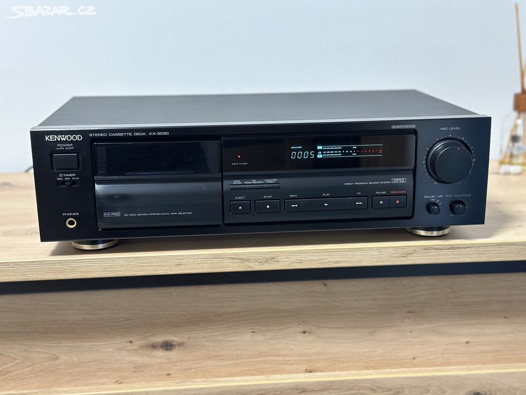 KENWOOD KX-3030 VÝBORNÝ STEREO TAPE DECK !!