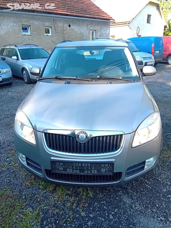 Prodám díly z Škoda Fabia 1.6 77kW,2008, motor BTS