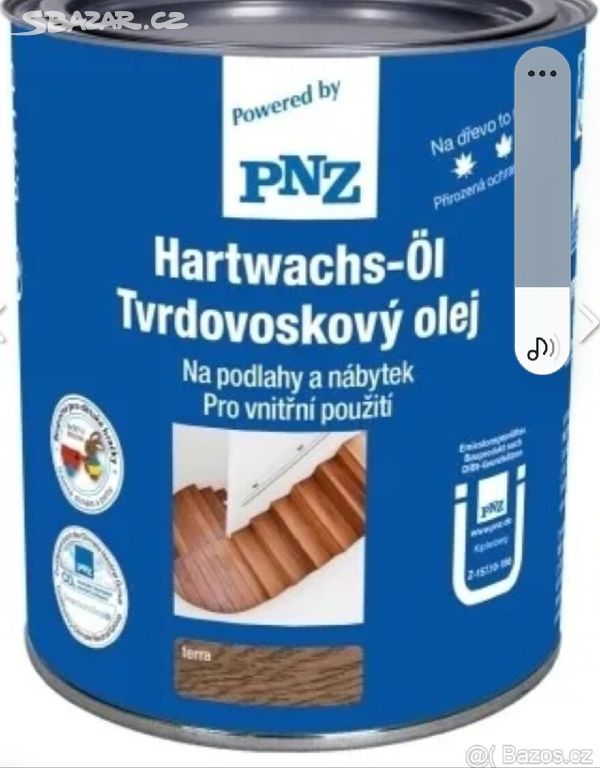 Tvrdovoskový olej PNZ 2.5L