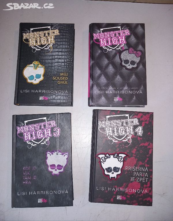 Lisi Harrisonová MONSTER HIGH 1.- 4. Komplet