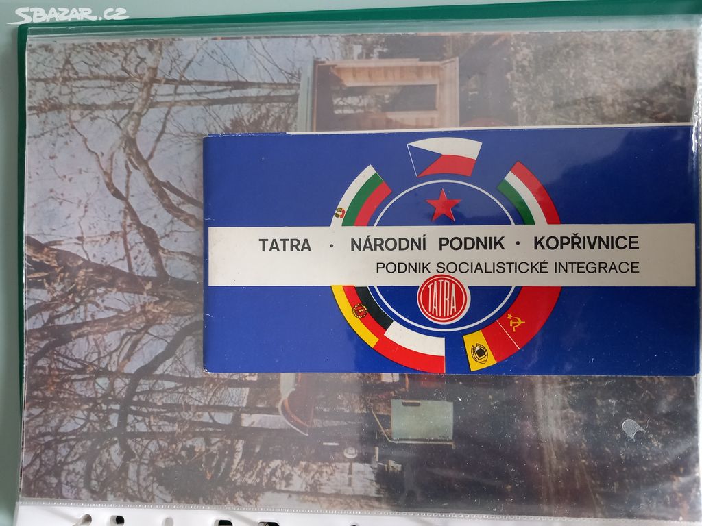 Dobové prospekty Tatra Kopřivnice - 13 ks