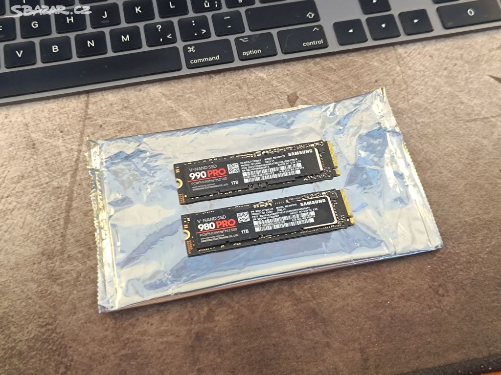 Samsung 980 PRO, 1TB, SSD disk M.2, NVMe, v záruce