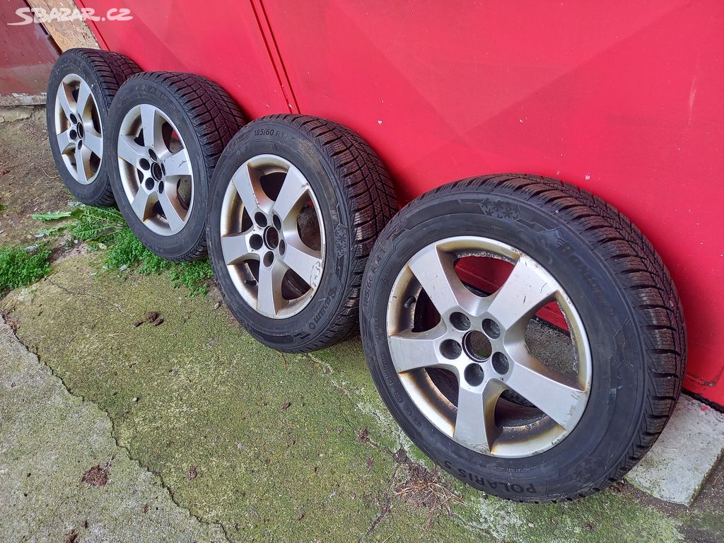 Fabia ALU sada zimní kola 185/60 R14