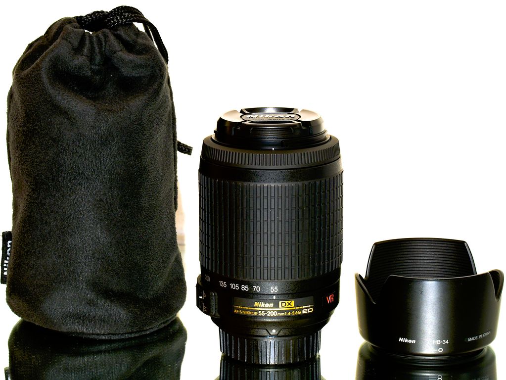 NIKON AF-S 55-200mm f/4-5,6 G ED VR Nepoužitý