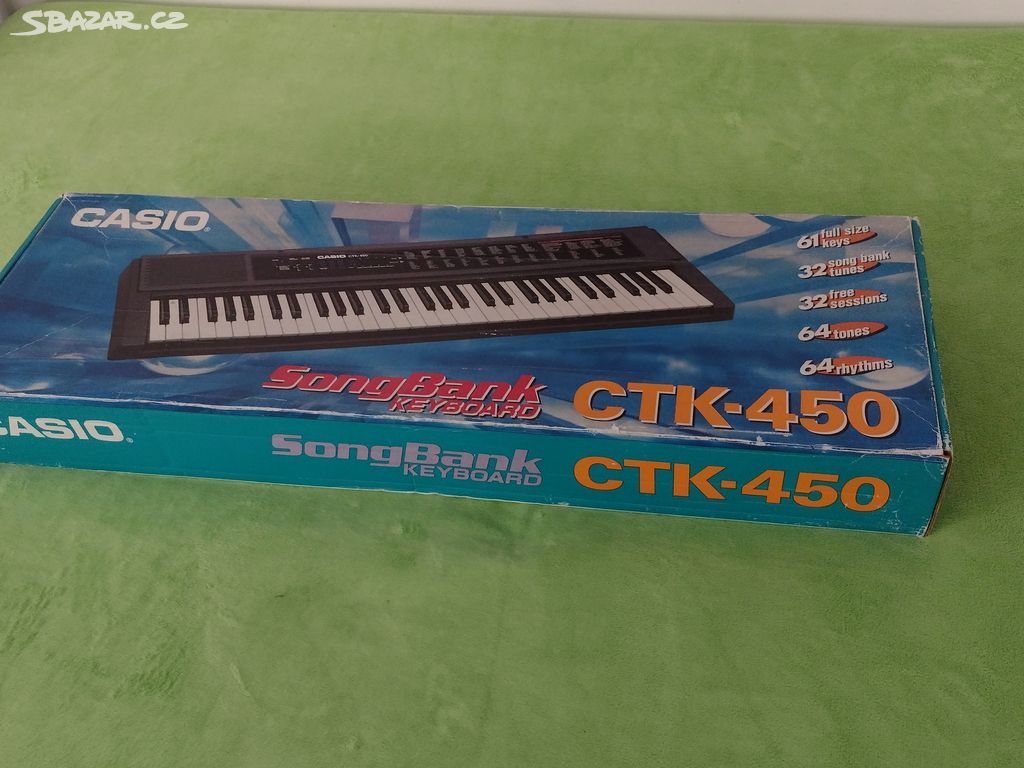 Keyboard - klávesy Casio CTK-450.