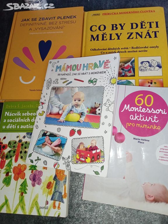 Knihy pedagogika, montessori, výchova dětí