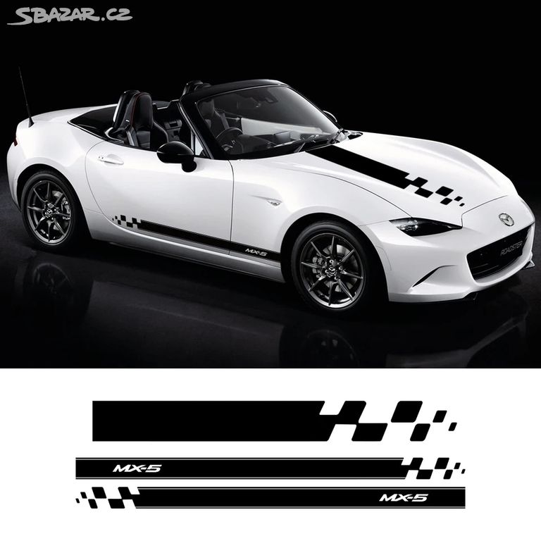 MAZDA MX-5 / samolepky na karoserii