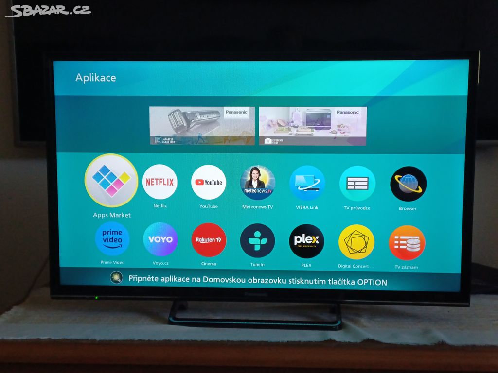 Smart TV Panasonic TX-32FS503E- 80cm,Wi-Fi, DVBT2