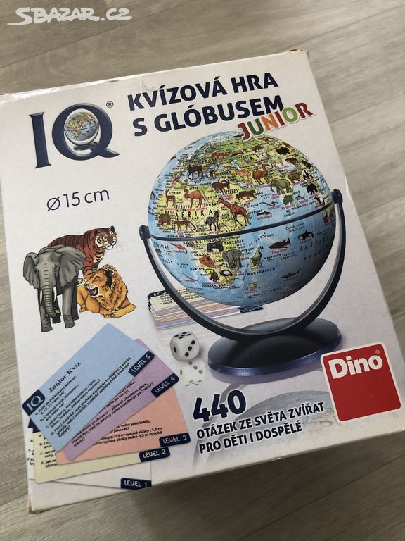 IQ Junior - Kvízová hra s glóbusem