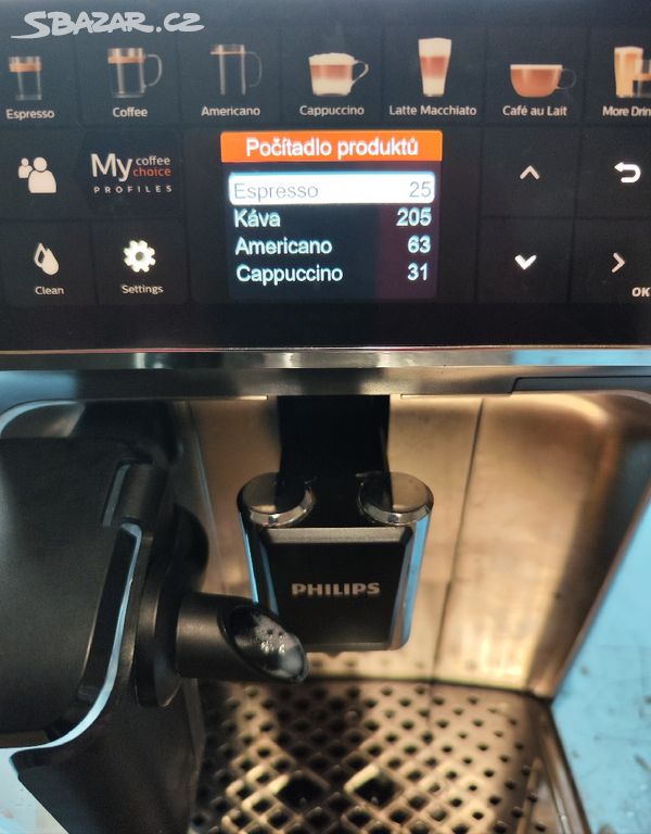 Automatický kávovar Philips LatteGo 5444/90