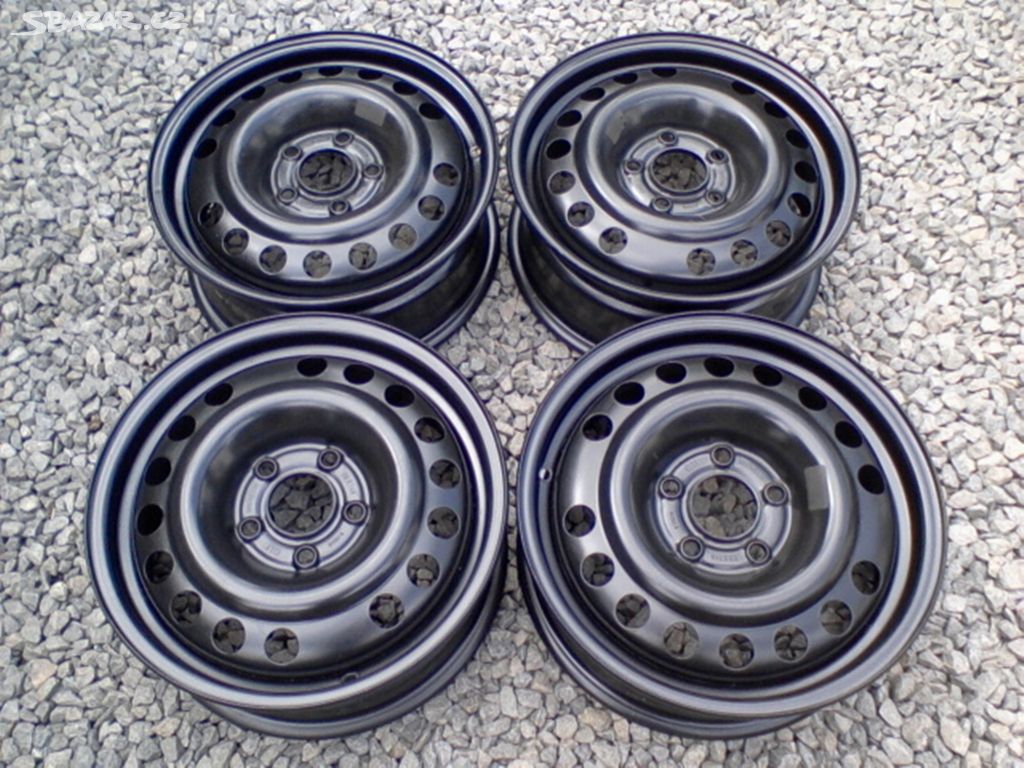 15 plechové disky (5x110mm) Opel Meriva A,Zafira A