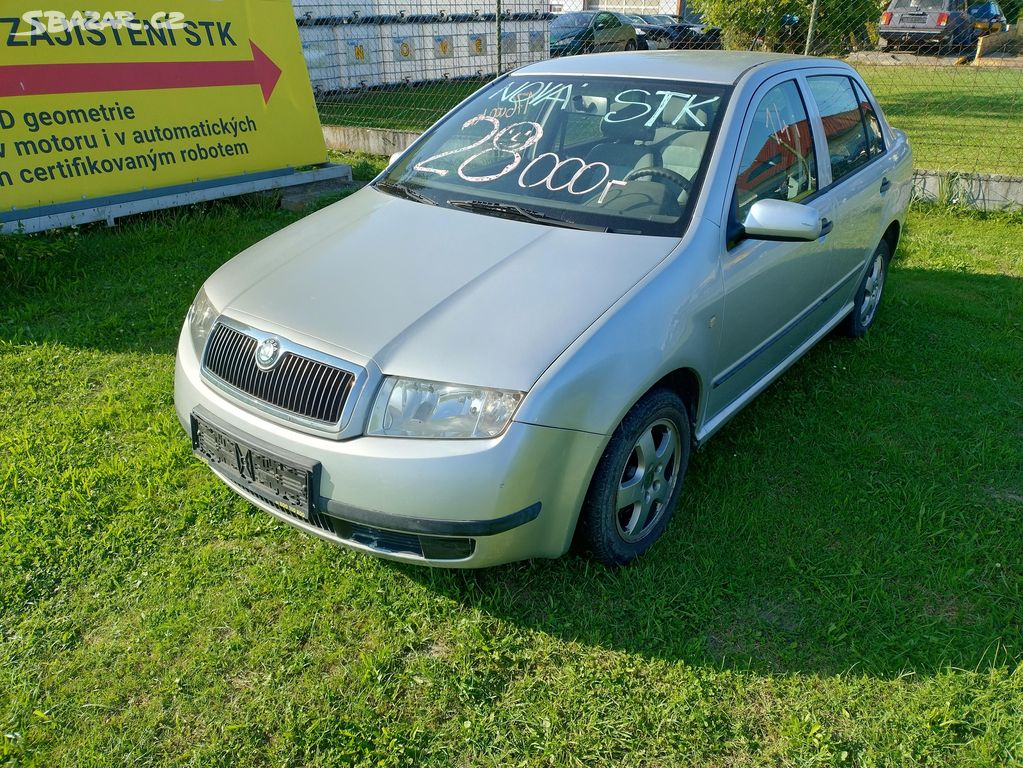 Škoda Fabia Sedan 2001 1,4MPI NOVA STK, PEKNA