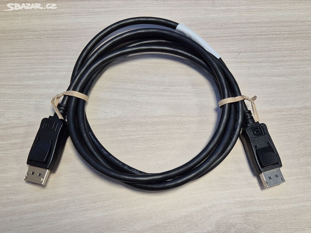 NOVÝ DisplayPort kabel M/M 1,8m černý