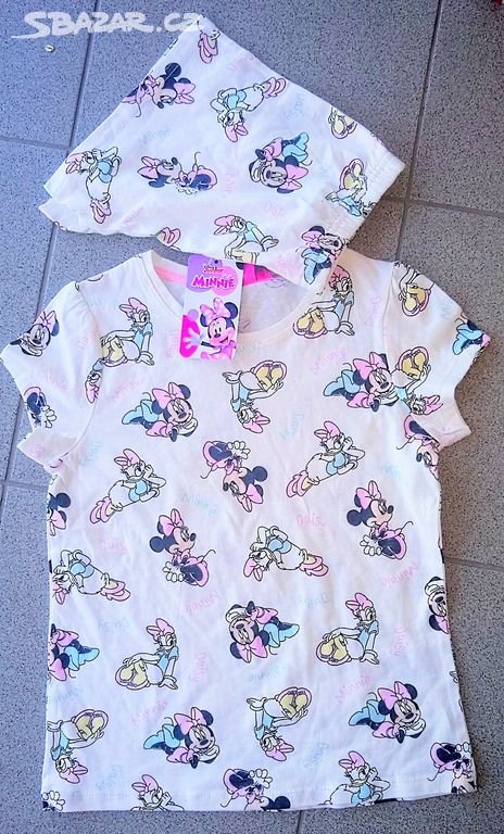 Nové pyžamo Disney Minnie Mouse Daisy 122