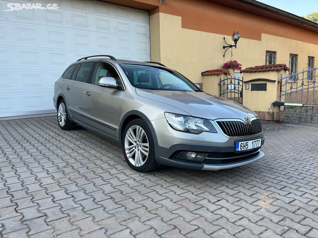 Škoda Superb II Scout 2.0TDI 4x4 Webasto