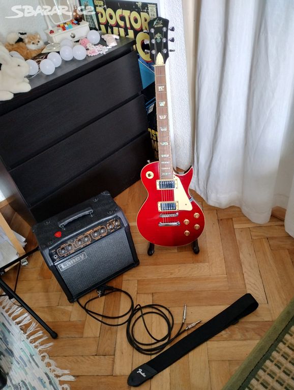 Kytara Les Paul a kombo Laney