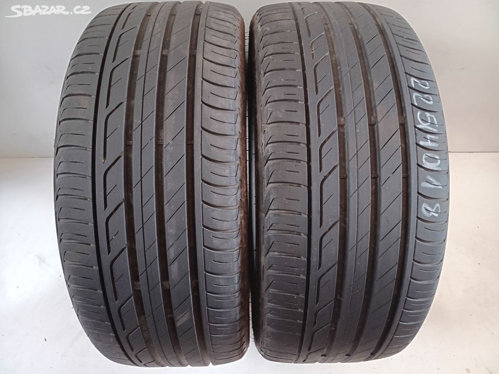 2ks letní pneu 225/40/18 Bridgestone