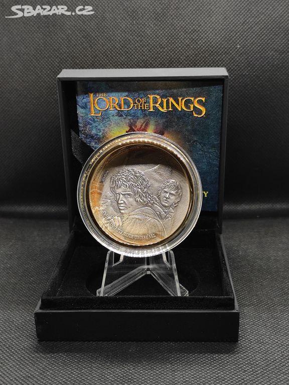 Stříbrná mince (3 OZ) Lord of the Rings