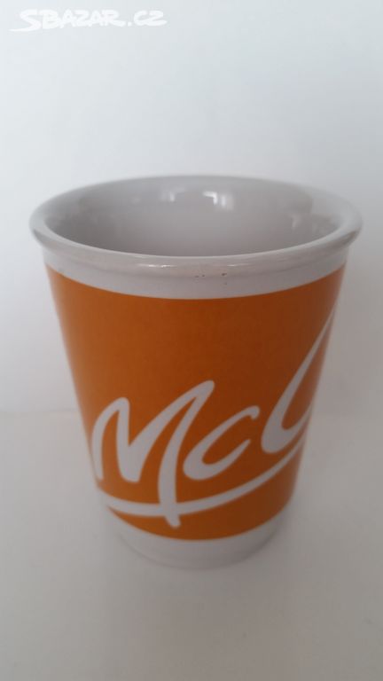 1x hrnek pohár na kávu McCafé