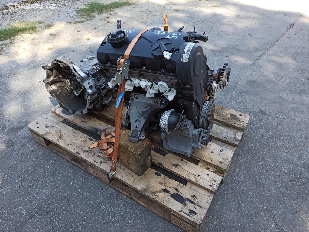 MOTOR VW 1.9 TDi 96KW AWX - ZÁRUKA, DOKLAD, DPH