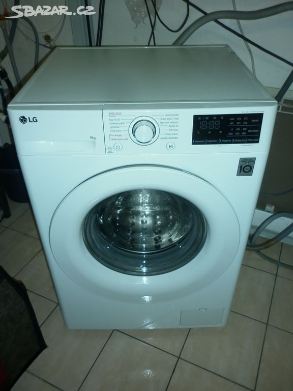 Parni pračka LG F4TURBO9E 9Kg 1400ot A+++