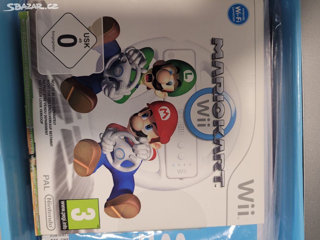 Herní konzole Nintendo wii Mario kart pack