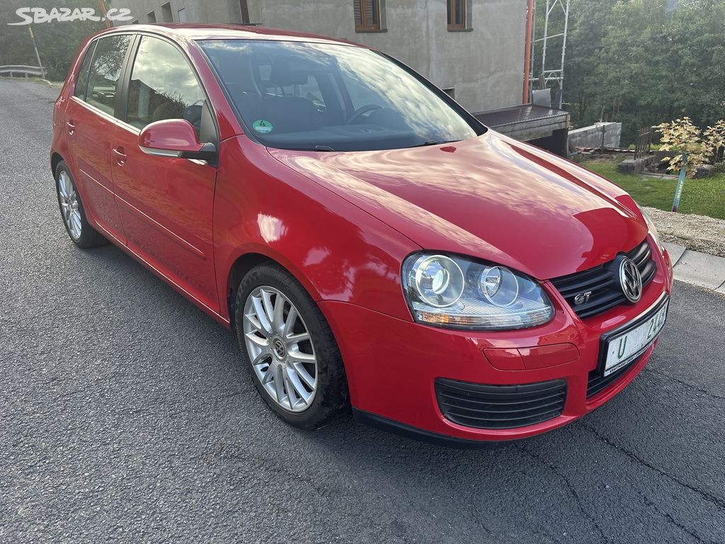 Vw golf 5 GT 1.4tsi, 125kw, naj.165tkm