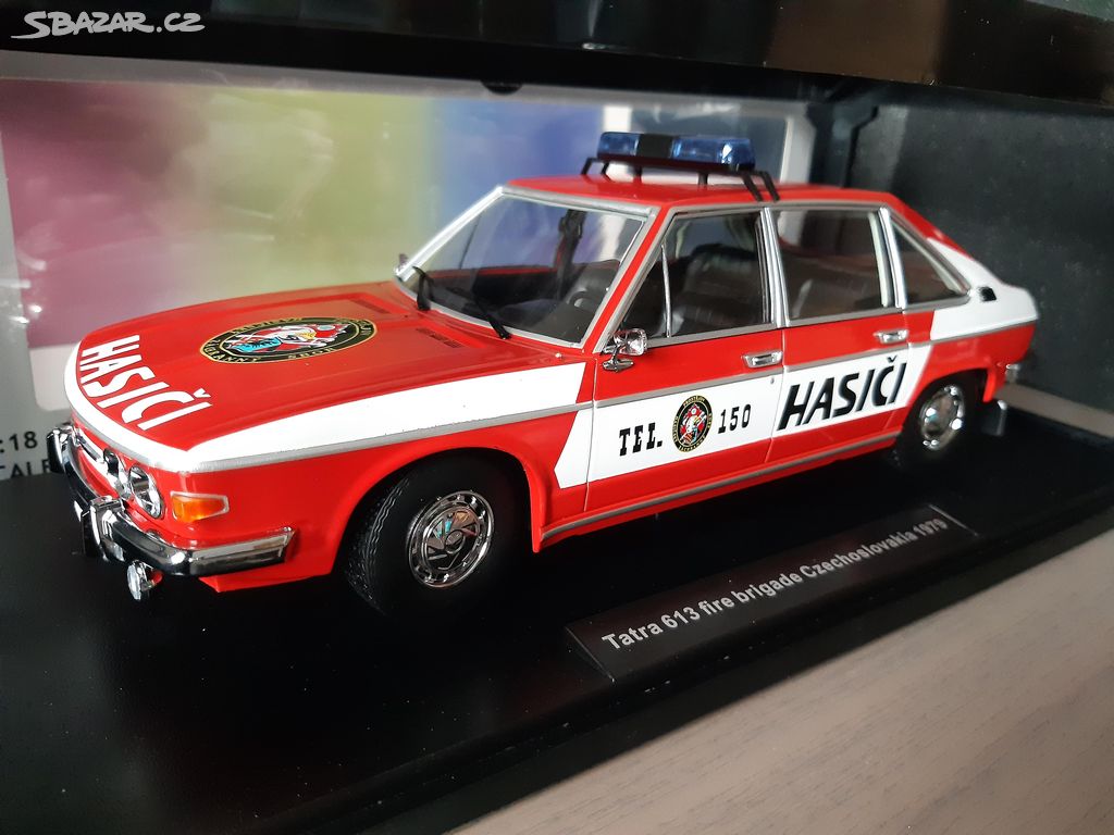 Tatra 613 - Hasiči 1979 1:18 Triple9