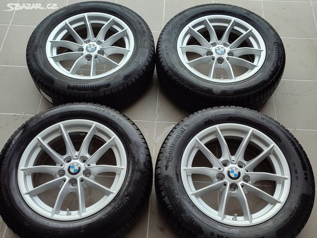 Zánovní originál ALU kola BMW 16" 5x112 ET22 pne