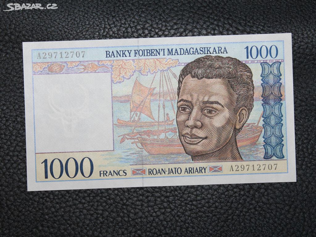 Madagaskar 1000 Francs - 200 Ariary