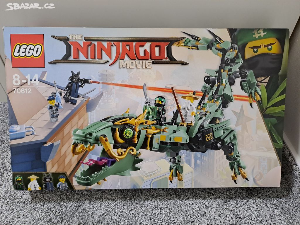 LEGO 70612 -NINJAGO-Robotický drak Zeleného nindži