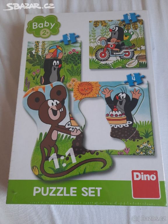 Puzzle set Krteček