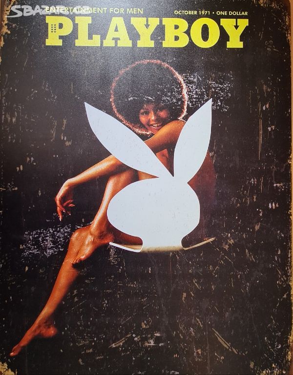 Plechová cedule retro PLAYBOY