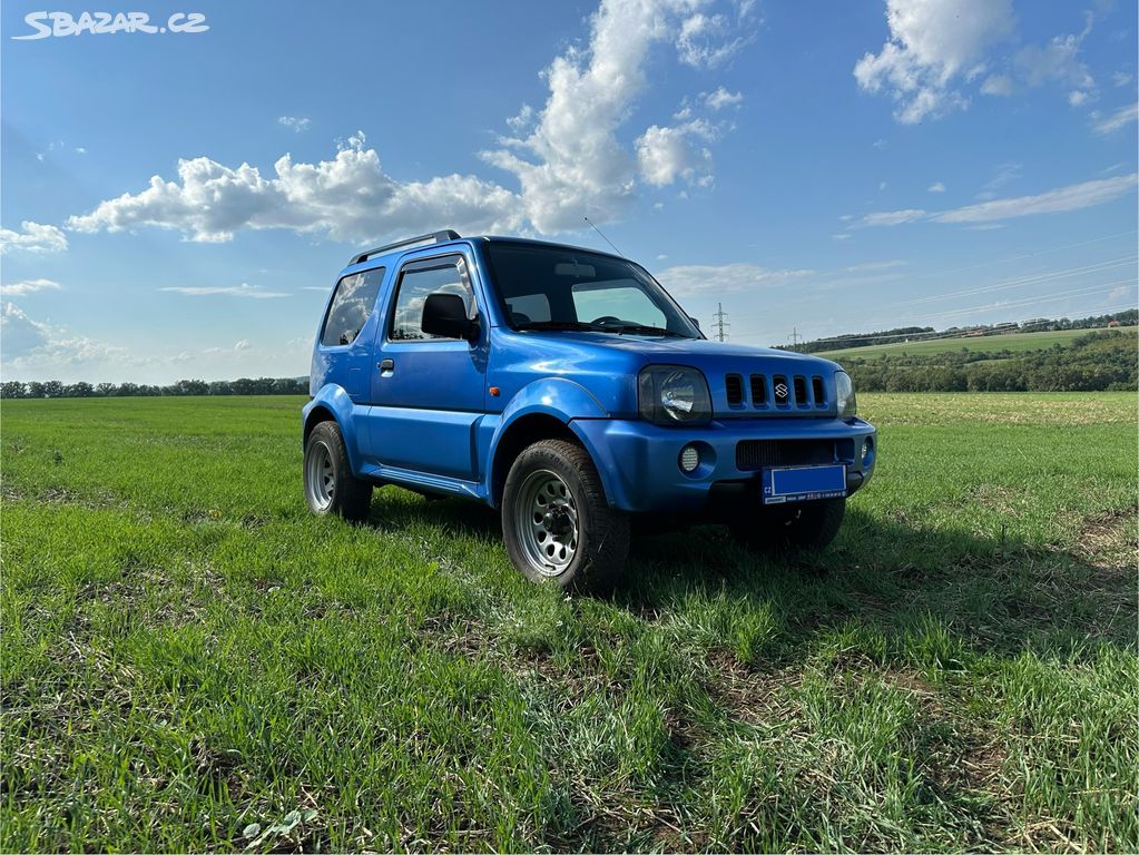 Suzuki Jimny 1.3i r.v.: 2005 LPG 1.majitel 4x4